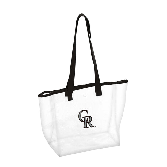 Colorado Rockies Clear Tote - Logo Brands - Flyclothing LLC