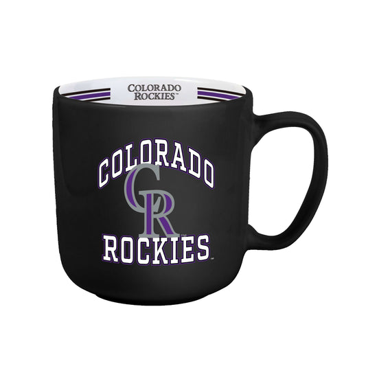Colorado Rockies 15oz Stripe Mug - Logo Brands - Flyclothing LLC