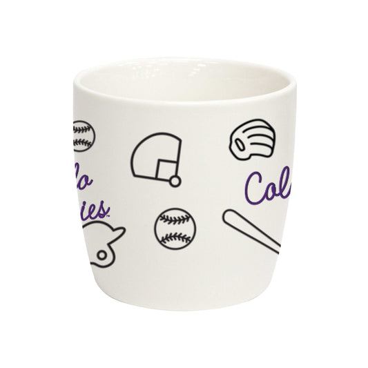 Colorado Rockies 18oz Playmaker Mug - Logo Brands - Flyclothing LLC
