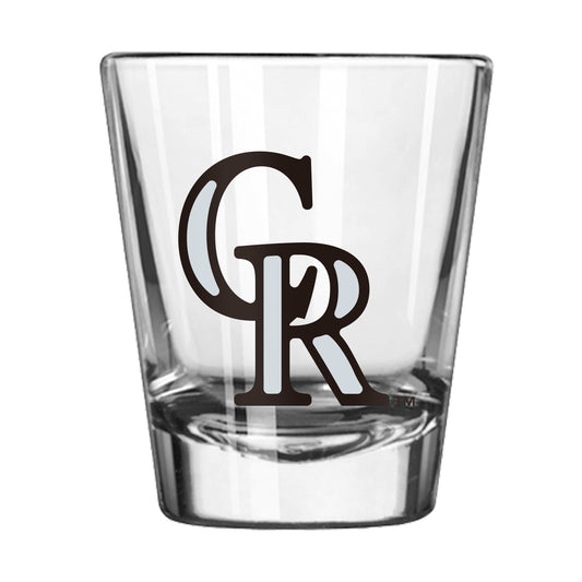 Colorado Rockies 2oz Swagger Shot Glass - Logo Brands - Flyclothing LLC