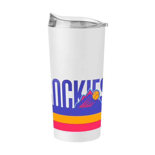 Colorado Rockies 20oz City Connect 2025 Powder Coat Tumbler - Logo Brands - Flyclothing LLC