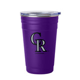 Colorado Rockies 22oz Flipside Stainless Cup - Logo Brands - Flyclothing LLC
