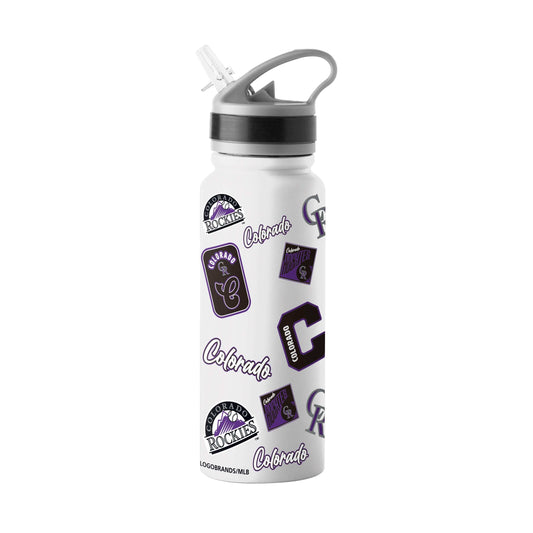 Colorado Rockies 25oz Dreamweave SingleWall FlipTop Bottle - Logo Brands - Flyclothing LLC