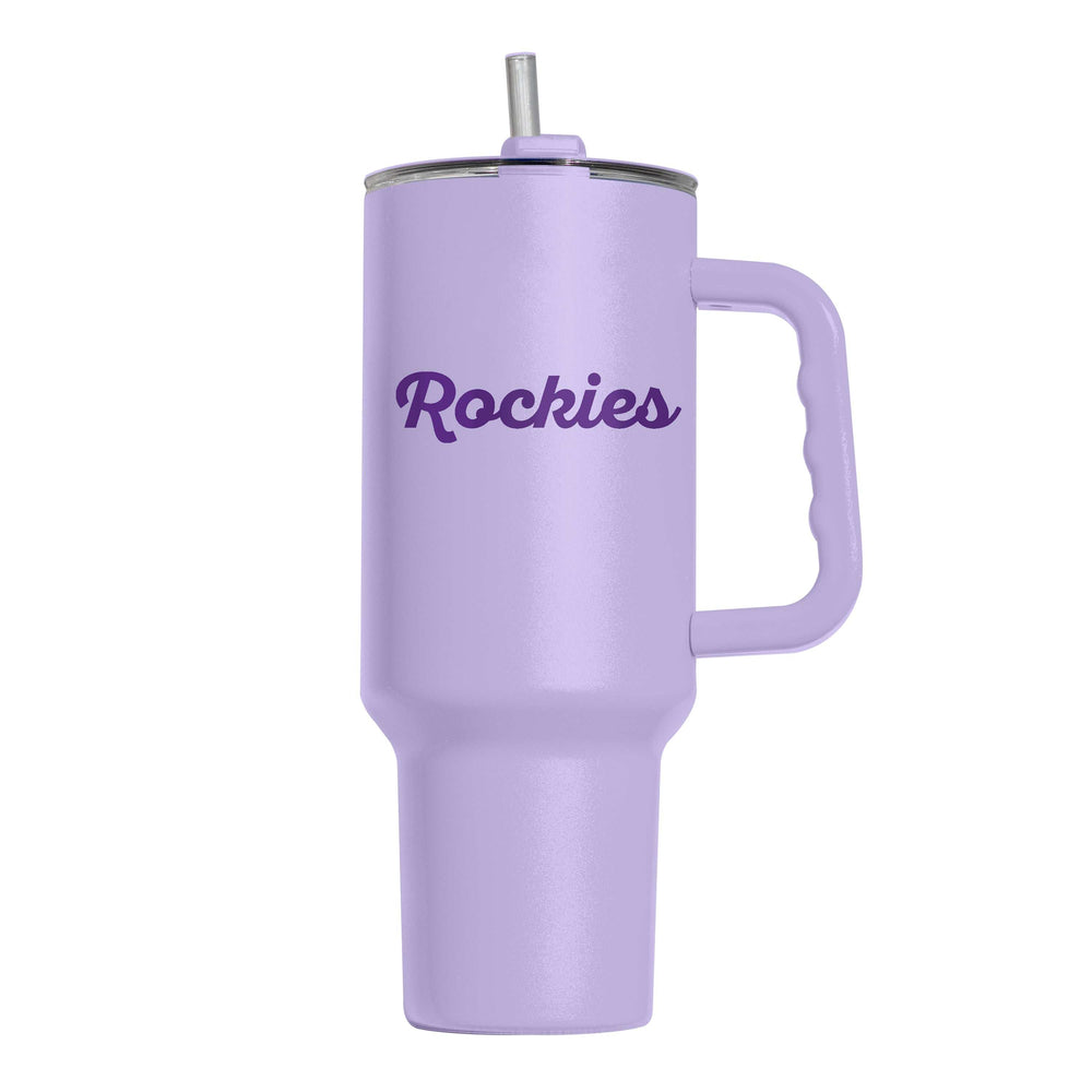 Colorado Rockies 40oz Flipside Powder Coat Tumbler - Logo Brands - Flyclothing LLC