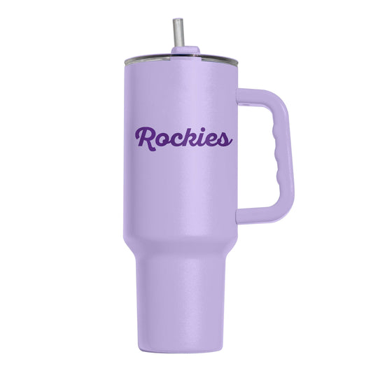 Colorado Rockies 40oz Flipside Powder Coat Tumbler - Logo Brands - Flyclothing LLC