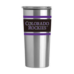 Colorado Rockies 20oz Stripe Fusion Tumbler
