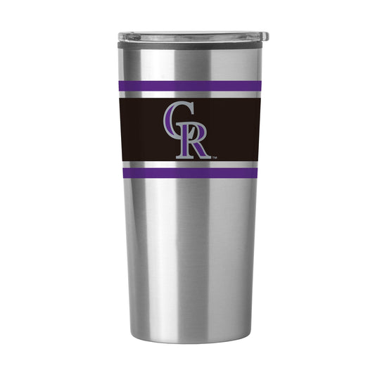Colorado Rockies 20oz Stripe Fusion Tumbler - Logo Brands - Flyclothing LLC