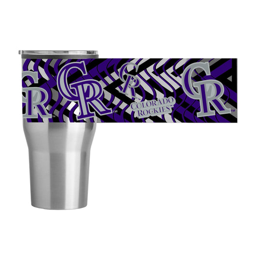 Colorado Rockies Flex 30oz Plastic Wall Stainless - Logo Brands - Flyclothing LLC