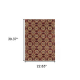 2' X 3' Oriental Power Loom Area Rug - Homeroots - Flyclothing LLC