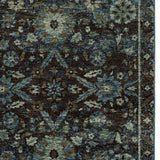 2' X 3' Navy Blue Oriental Power Loom Area Rug - Homeroots - Flyclothing LLC
