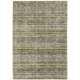 10' X 13' Gray and Ivory Abstract Power Loom Area Rug - Homeroots - Flyclothing LLC