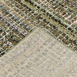 10' X 13' Gray and Ivory Abstract Power Loom Area Rug - Homeroots - Flyclothing LLC