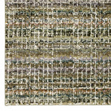 2' X 3' Gray and Ivory Abstract Power Loom Area Rug - Homeroots - Flyclothing LLC