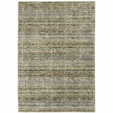 7' X 10' Gray and Ivory Abstract Power Loom Area Rug - Homeroots - Flyclothing LLC