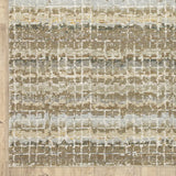 9' X 12' Gray and Ivory Abstract Power Loom Area Rug - Homeroots - Flyclothing LLC