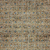 8' Runner Blue and Silver Geometric Power Loom Runner Rug - Homeroots - Flyclothing LLC