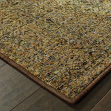 2' X 3' Green Geometric Power Loom Area Rug - Homeroots - Flyclothing LLC