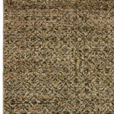 8' Runner Green Geometric Power Loom Runner Rug - Homeroots - Flyclothing LLC