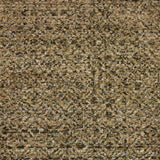 12' Runner Brown Geometric Power Loom Runner Rug - Homeroots - Flyclothing LLC