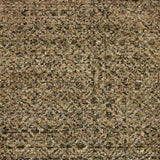 12' Runner Brown Geometric Power Loom Runner Rug