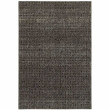 10' X 13' Gray Geometric Power Loom Area Rug - Homeroots - Flyclothing LLC