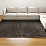 8' X 11' Gray Geometric Power Loom Area Rug - Homeroots - Flyclothing LLC