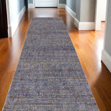 12' Runner Gold Rust Brown and Ivory Power Loom Runner Rug - Homeroots