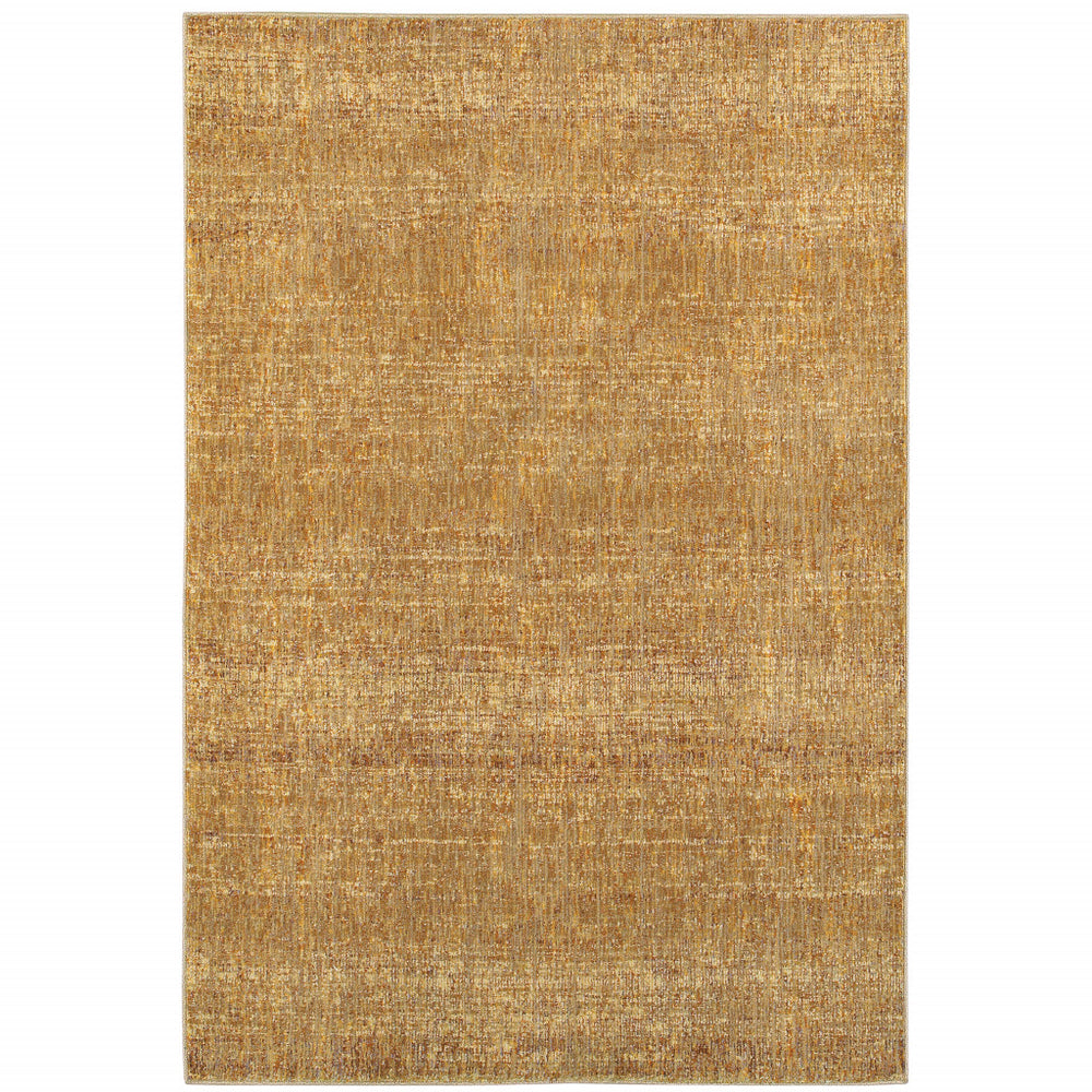 10' X 13' Brown Power Loom Area Rug - Homeroots