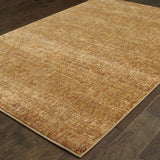 10' X 13' Brown Power Loom Area Rug - Homeroots
