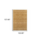 10' X 13' Brown Power Loom Area Rug - Homeroots - Flyclothing LLC