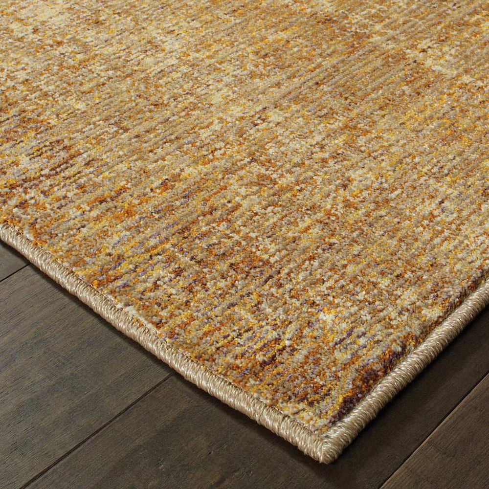 7' X 10' Brown Power Loom Area Rug - Homeroots - Flyclothing LLC