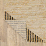 10' X 13' Blue and Beige Geometric Power Loom Area Rug - Homeroots - Flyclothing LLC