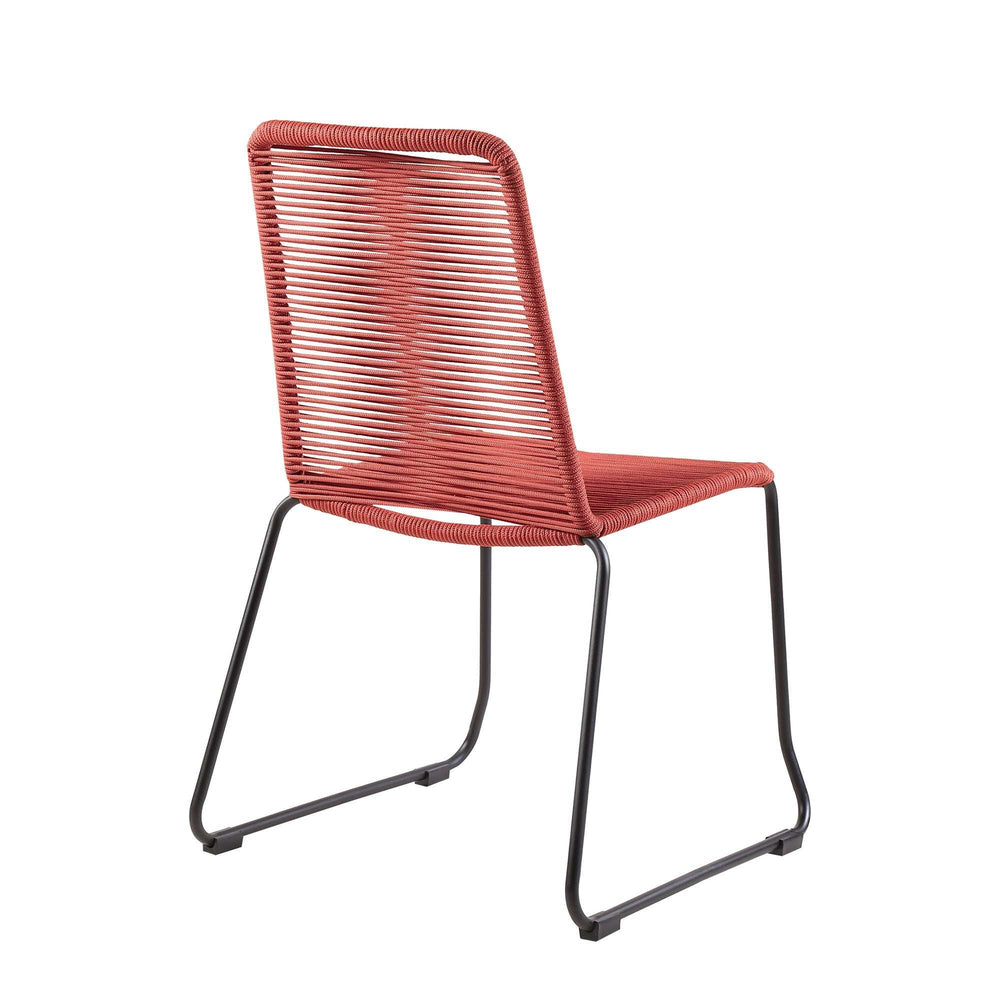 Five Piece Brown and Black Solid Wood Dining Set with Four Chairs - Homeroots - Flyclothing LLC