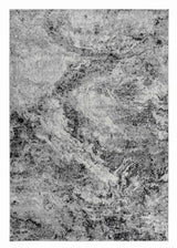 2' X 13' Grey Abstract Area Rug - Homeroots - Flyclothing LLC
