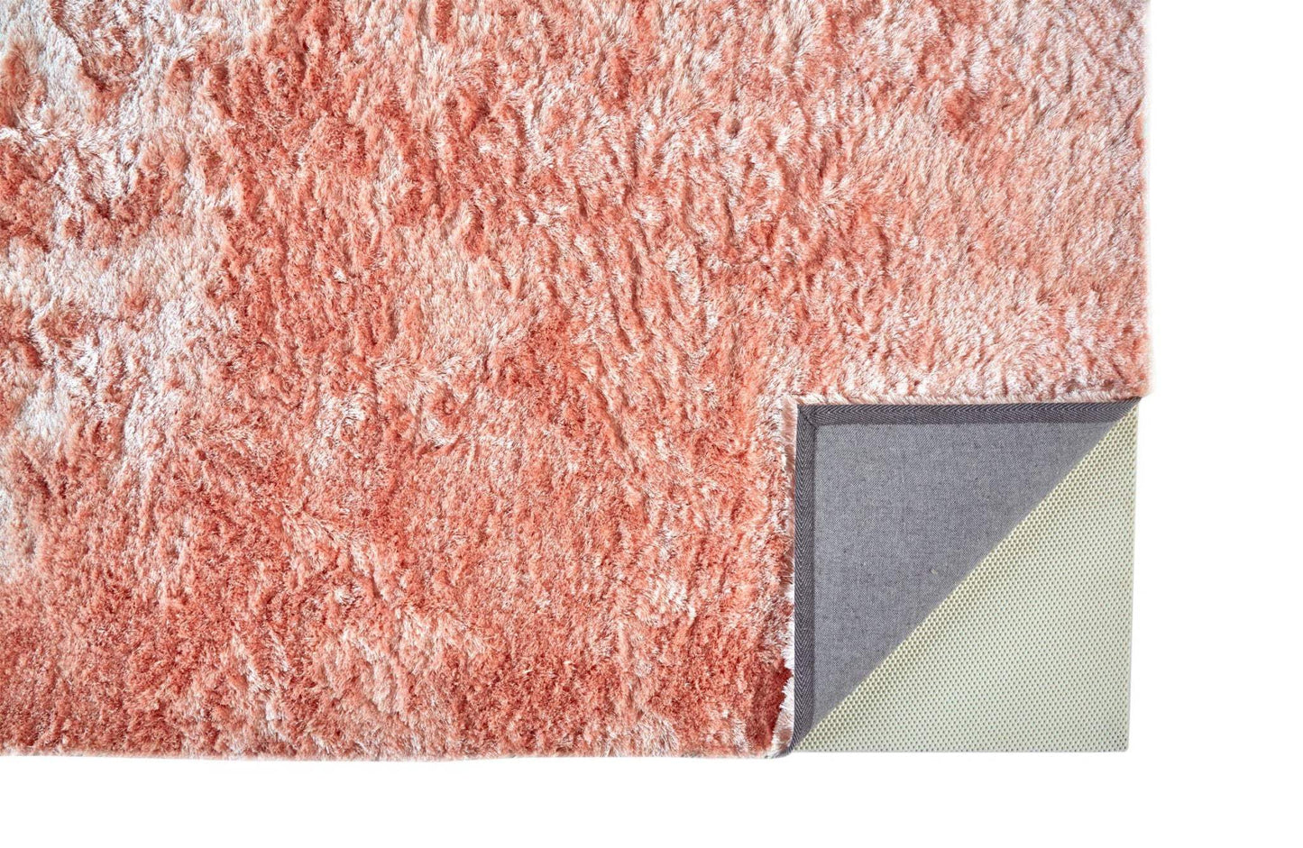 2' X 3' Pink Shag Tufted Handmade Area Rug - Homeroots - Flyclothing LLC