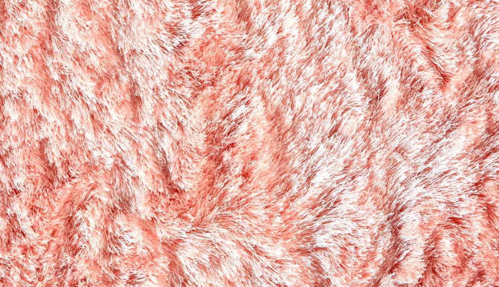 10' Pink Round Shag Tufted Handmade Area Rug - Homeroots - Flyclothing LLC