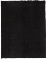 4' X 6' Black Shag Tufted Handmade Area Rug - Homeroots - Flyclothing LLC