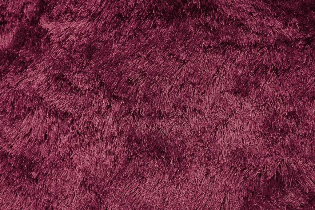 10' Red And Purple Round Shag Tufted Handmade Area Rug - Homeroots - Flyclothing LLC