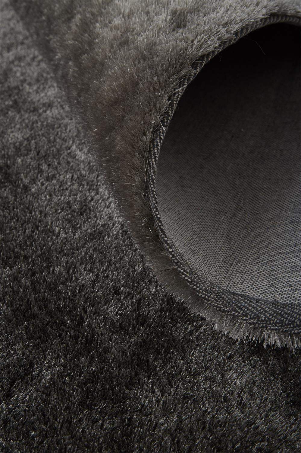 2' X 3' Gray And Black Shag Tufted Handmade Area Rug - Homeroots - Flyclothing LLC