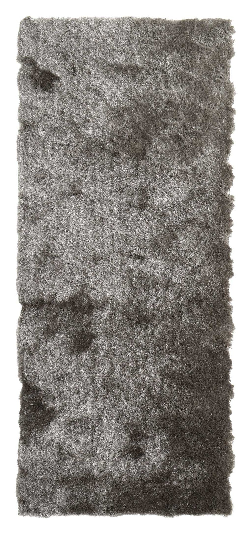 6' Charcoal Shag Hand Tufted Runner Rug - Homeroots - Flyclothing LLC