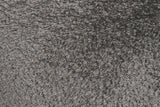 10' Gray And Black Round Shag Tufted Handmade Area Rug