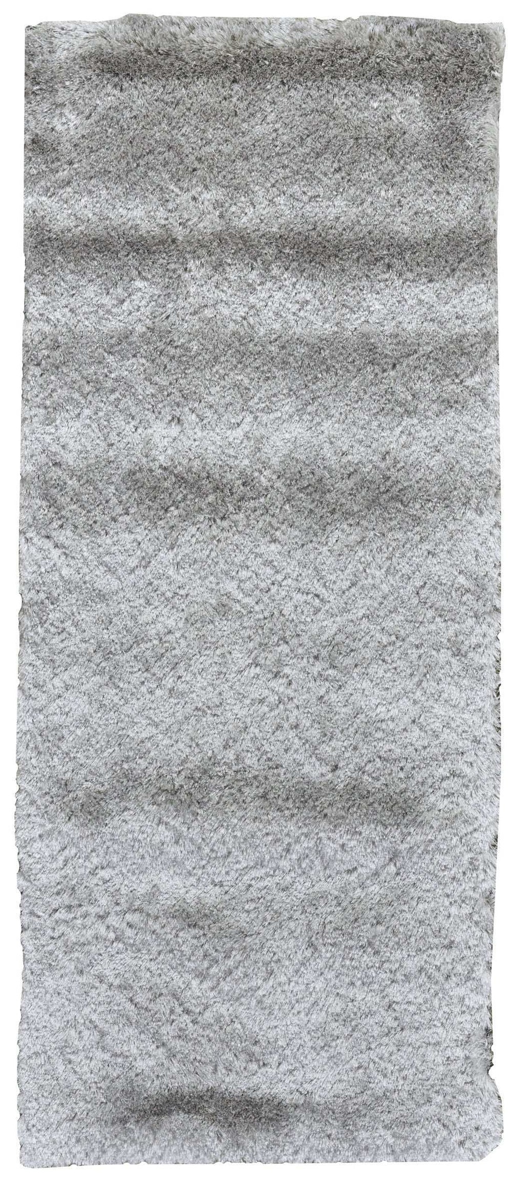 6' Gray Shag Hand Tufted Runner Rug - Homeroots - Flyclothing LLC