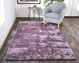 2' X 3' Purple Shag Tufted Handmade Area Rug - Homeroots - Flyclothing LLC