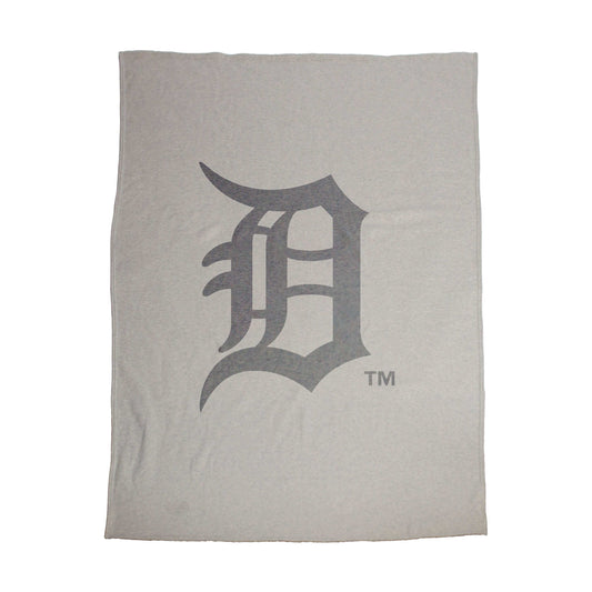 Detroit Tigers Oversized Logo Sublimated Sweatshirt Blanket - Logo Brands - Flyclothing LLC