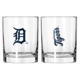 Detroit Tigers 14oz Gameday Rocks Glass - Logo Brands - Flyclothing LLC