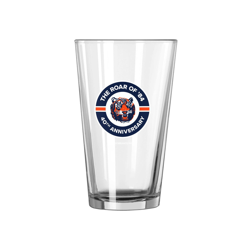 Detroit Tigers 16oz Roar of 84 Pint Glass - Logo Brands - Flyclothing LLC