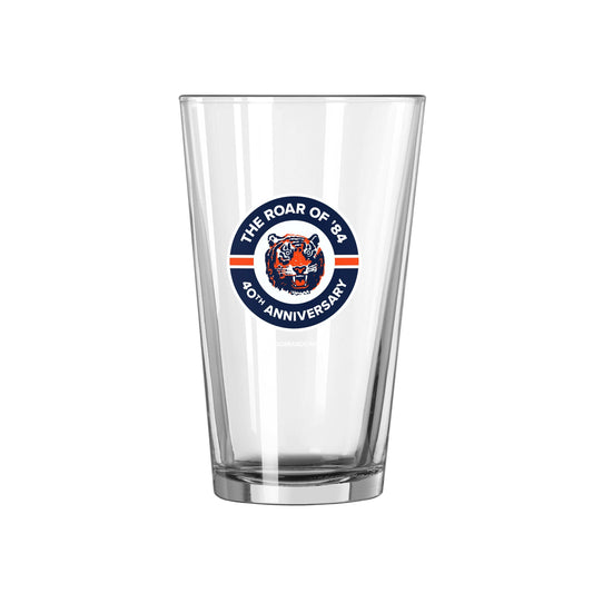 Detroit Tigers 16oz Roar of 84 Pint Glass - Logo Brands - Flyclothing LLC