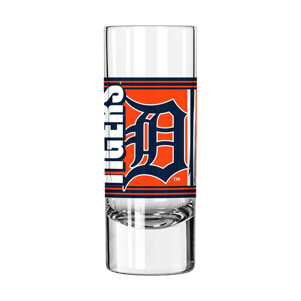 Detroit Tigers 2.5oz Hero Shooter Glass - Logo Brands - Flyclothing LLC