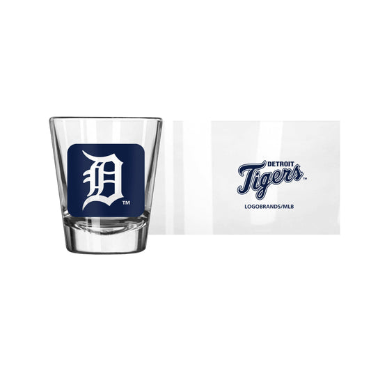 Detroit Tigers 2oz Cube Shot Glass - Logo Brands - Flyclothing LLC
