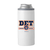 Detroit Tigers Letterman 12 oz Slim Can Coolie - Logo Brands - Flyclothing LLC